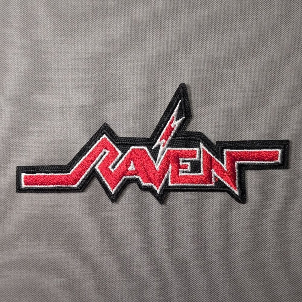 Raven Band Embroidered Iron On Patch | Music Patch